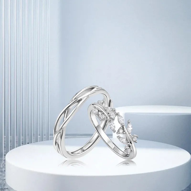 Teddy Bear Collection S 999 Fine Silver Rings Unisex-3