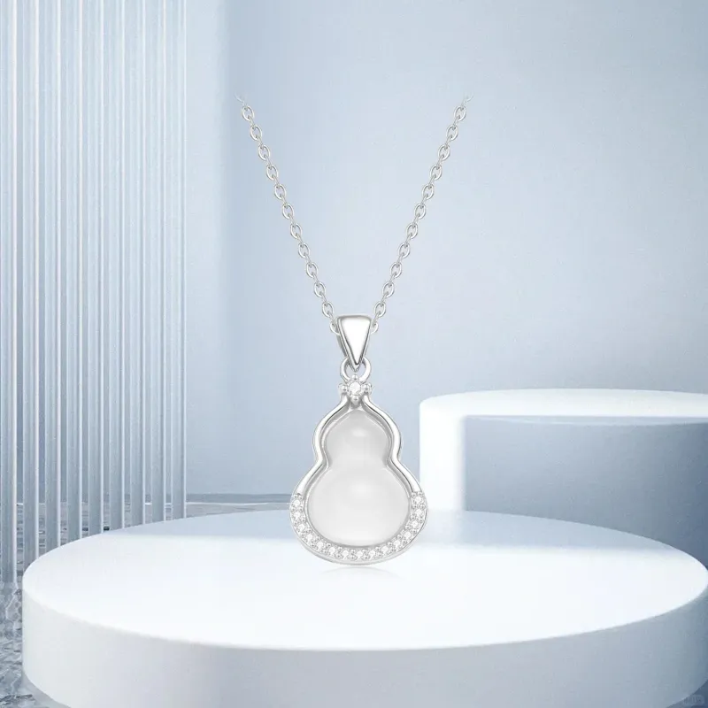 Teddy Bear Collection S925 Silver Necklaces Women's-1