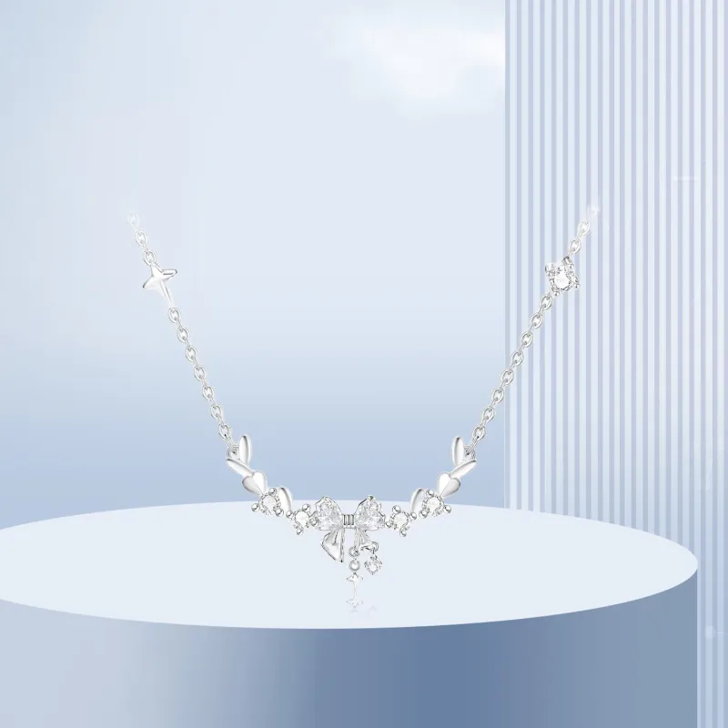 Teddy Bear Collection S 999 Fine Silver Necklaces Women's-4
