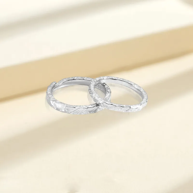 LOVE&LOVE S999 Fine Silver Rings Unisex-2
