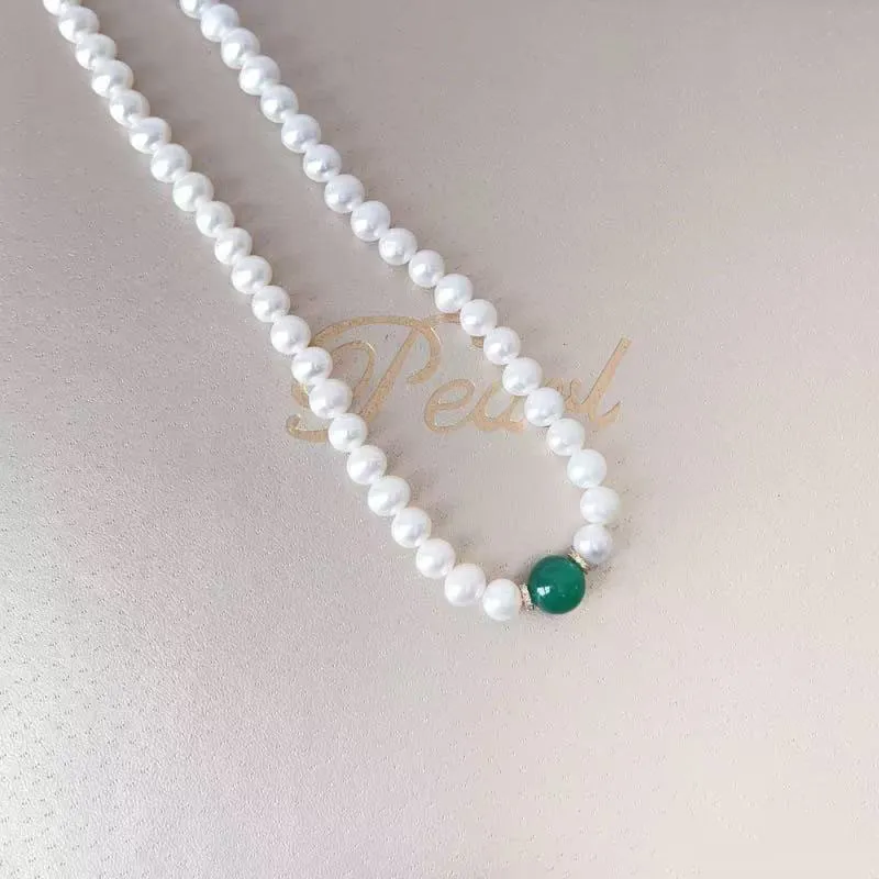 FMC Pearl Necklaces Unisex-1