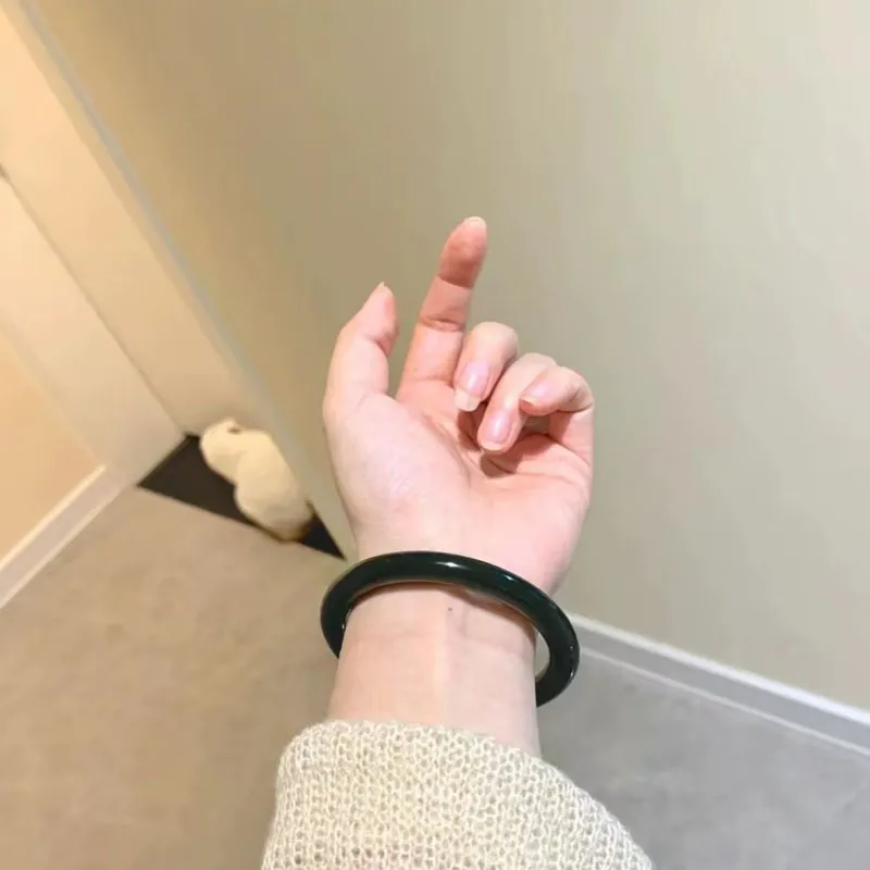 FMC Hetian Jade Bangles Unisex-4