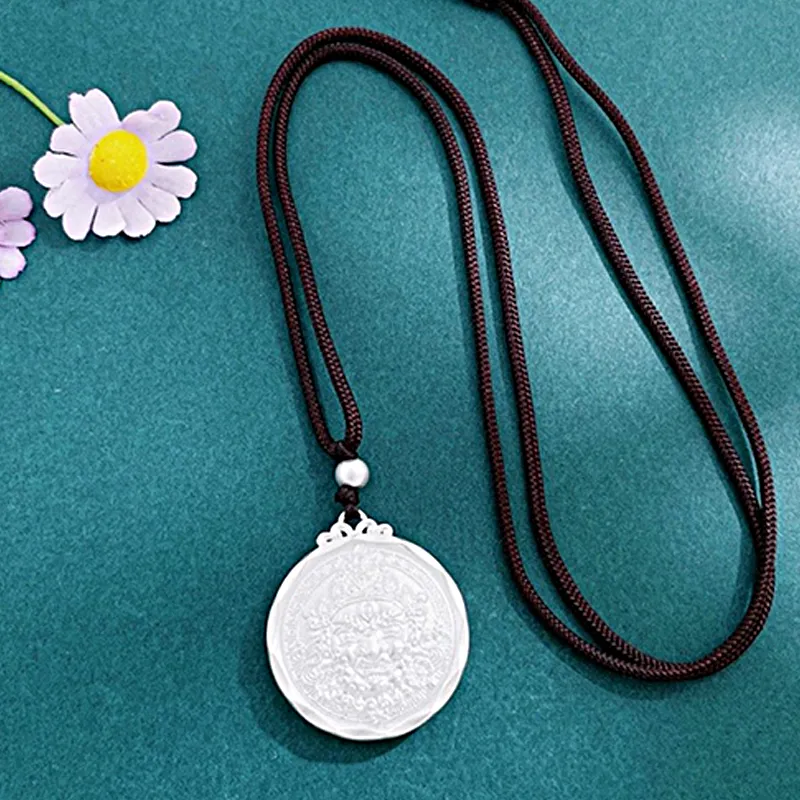 FMC S 999 Fine Silver Sterling Silver Necklaces Unisex-4