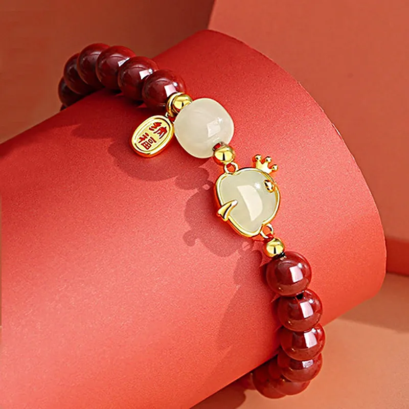 FMC Cinnabar Jade Bracelets Women's-2