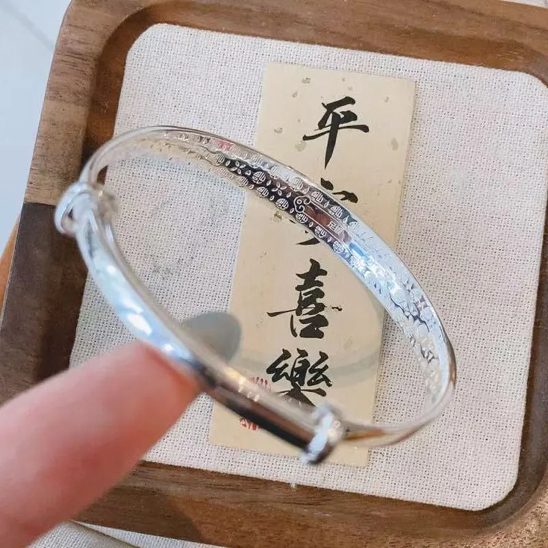 FMC 999 Fine Silver Bangles Unisex-2