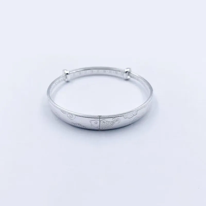 FMC 999 Fine Silver Bangles Unisex-3