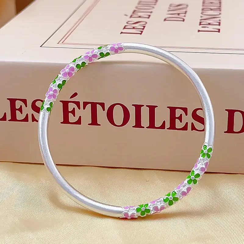 FMC S999 Fine Silver Bangles Women's-2