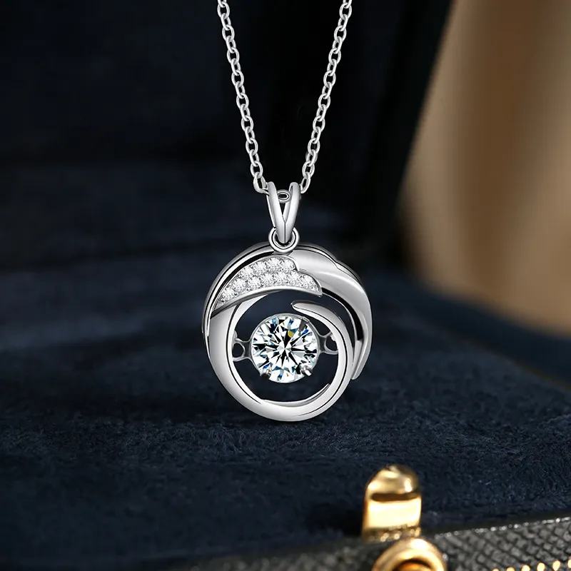 FMC S925 Silver Necklaces Women's-2