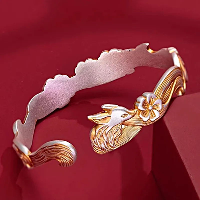 FMC S999 Fine Silver Sterling Silver Bracelets Unisex-4