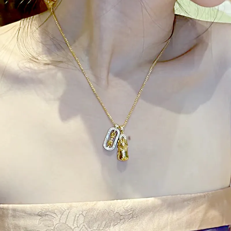FMC S925 Silver Necklaces Unisex-5