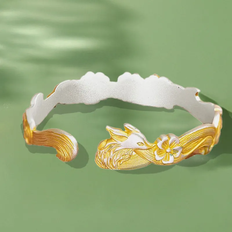 FMC S999 Fine Silver Sterling Silver Bracelets Unisex-2