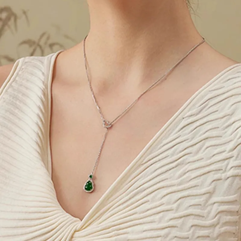 FMC Chalcedony Necklaces Women's-4