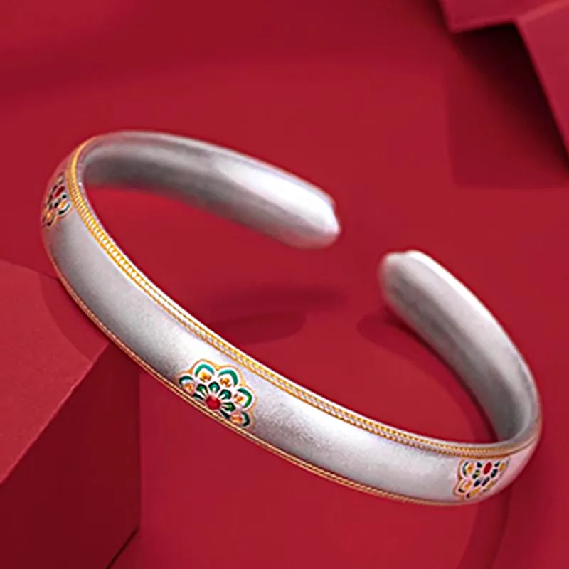 FMC 999 Fine Silver Sterling Silver Bracelets Women's-3