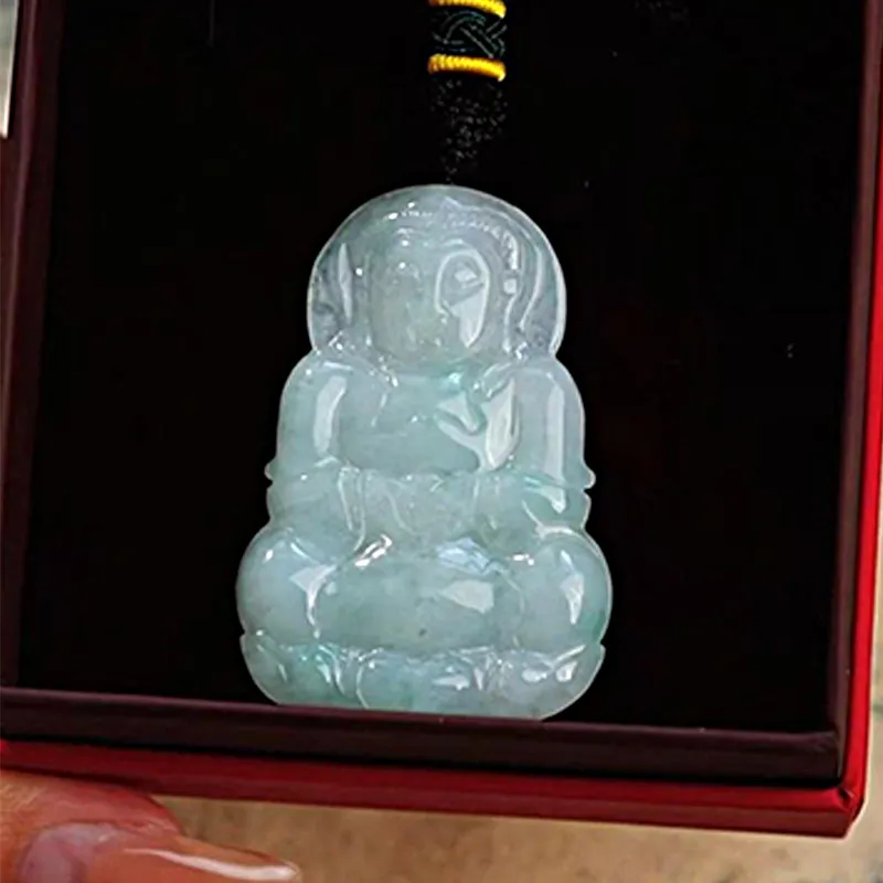 FMC Bean Type Jadeite Necklaces Unisex-2