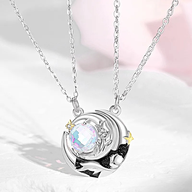 FMC S925 Silver Necklaces Unisex-1