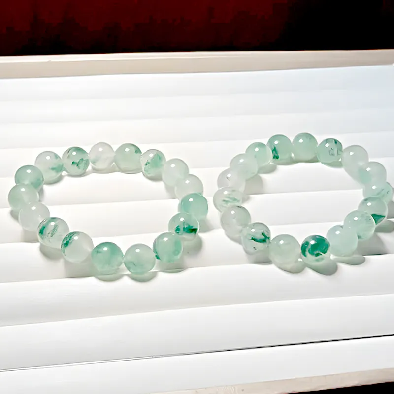 FMC Bean Type Jadeite Bracelets Unisex-4