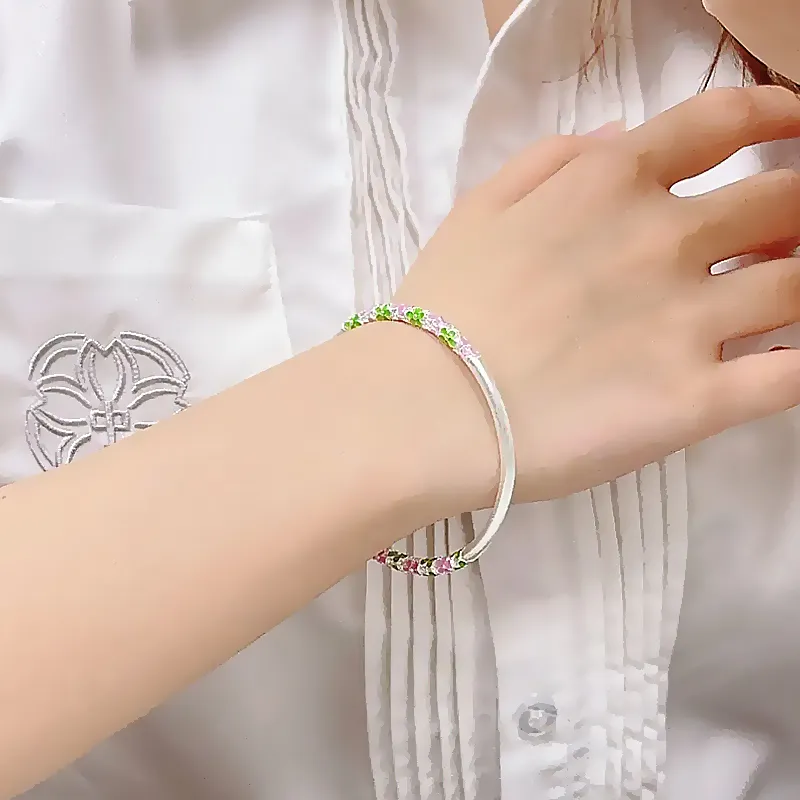 FMC S999 Fine Silver Bangles Women's-6