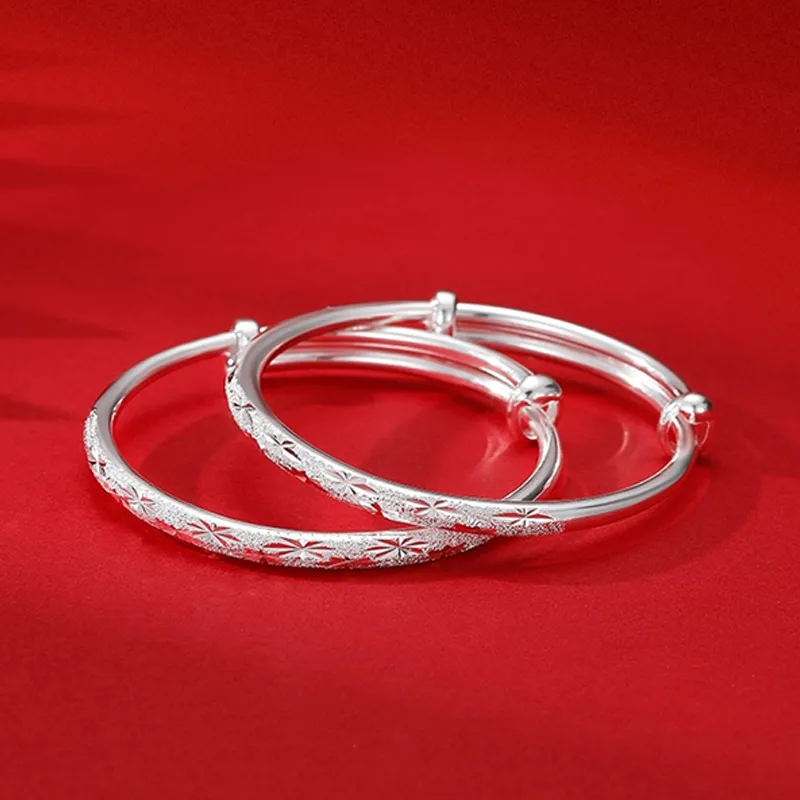 FMC S999 Fine Silver Sterling Silver Bracelets Kids'-1