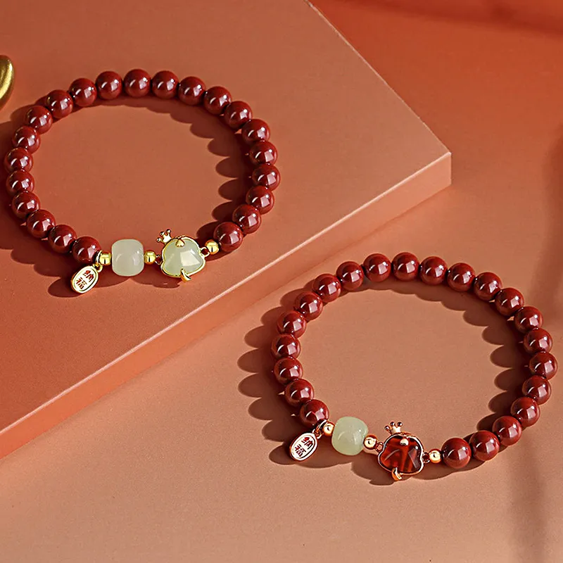 FMC Cinnabar Jade Bracelets Women's-3