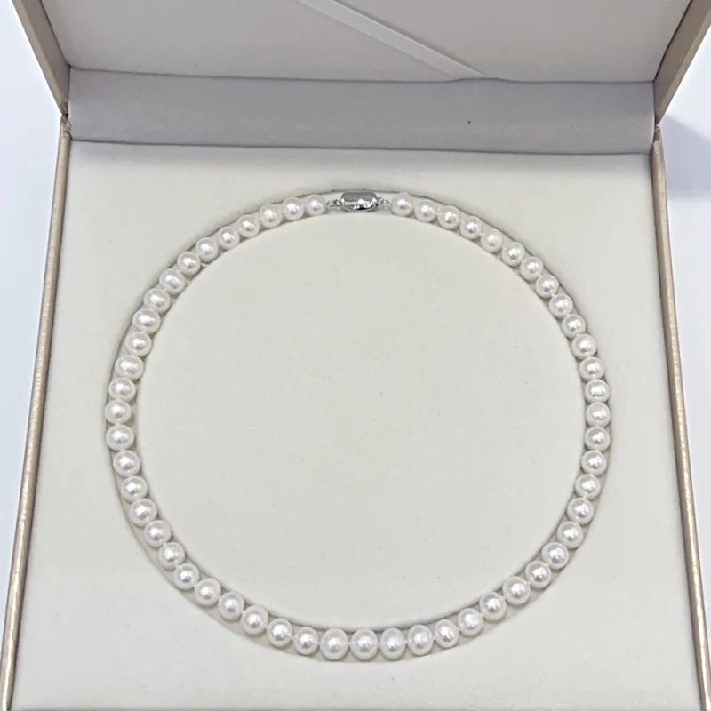 FMC Pearl Necklaces Unisex-2