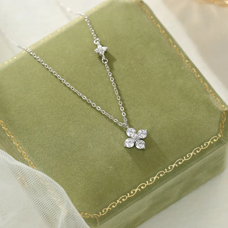 FMC S925 Silver Necklaces Women's-5