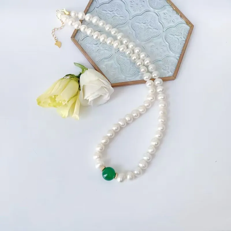 FMC Pearl Necklaces Unisex-2