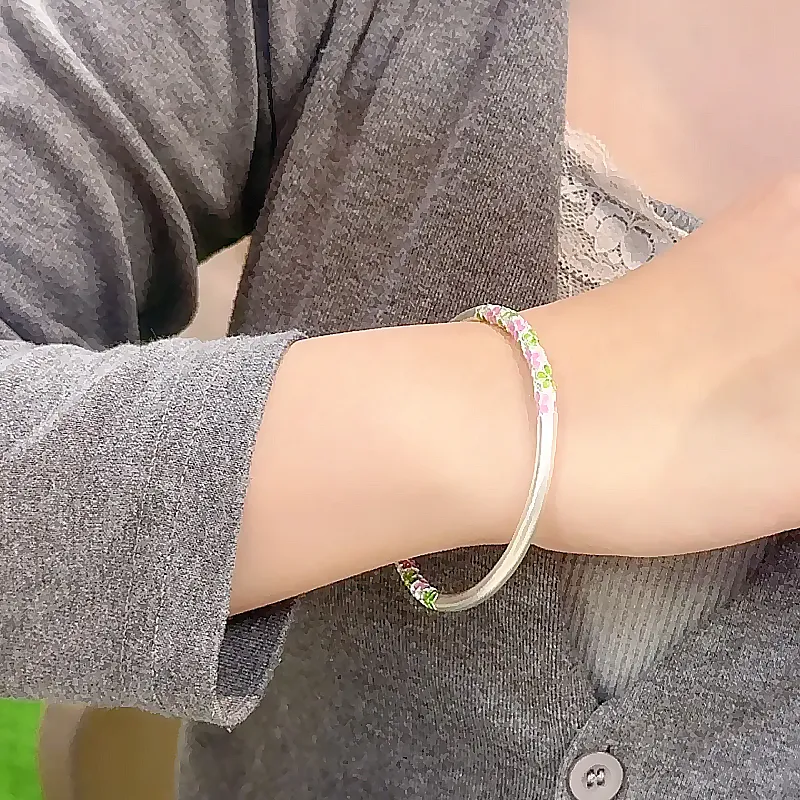 FMC S999 Fine Silver Bangles Women's-5