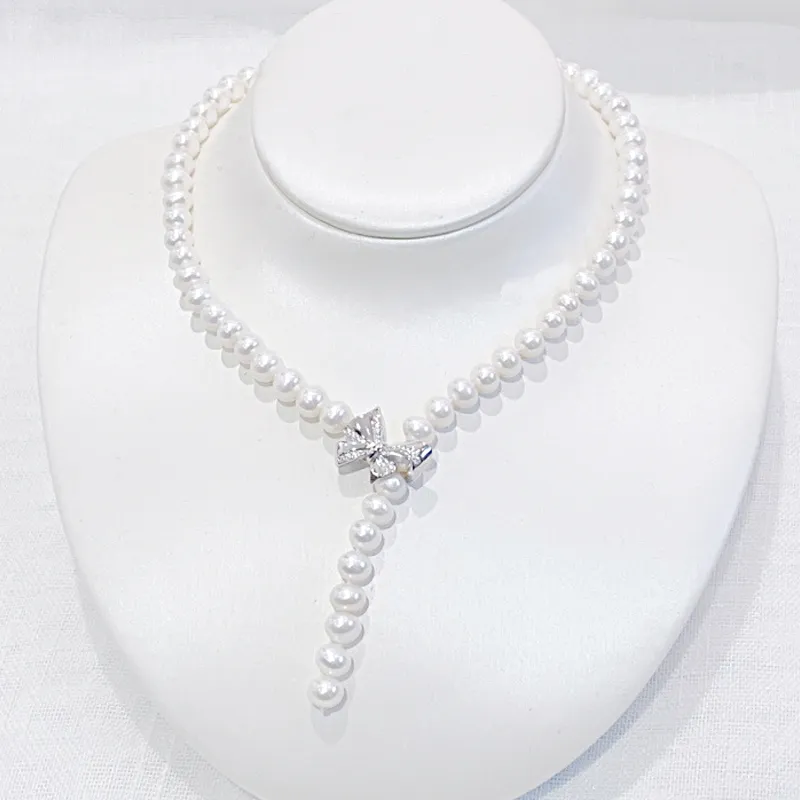 FMC Pearl Necklaces Women's-3