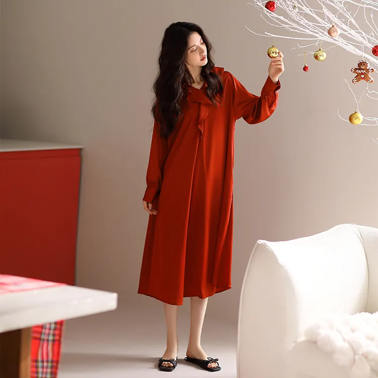 Yue Nei Women's Nightgowns-4