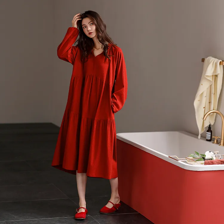 Yue Nei Women's Nightgowns-4