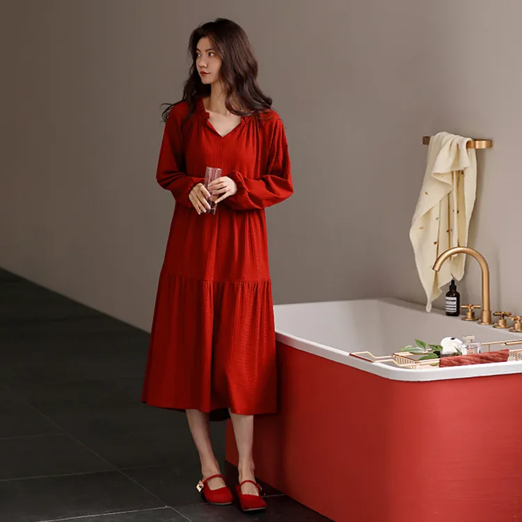 Yue Nei Women's Nightgowns-5