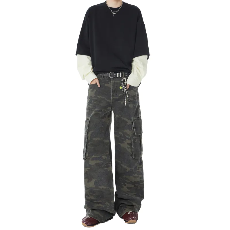 Humanism 1986 Jeans Unisex Camouflage-1
