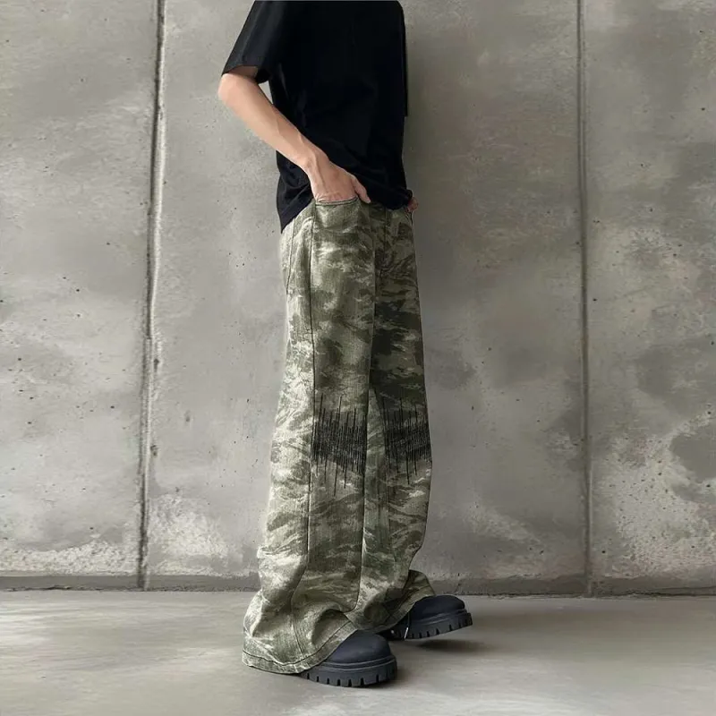 TESTUNG Jeans Unisex Camouflage-1