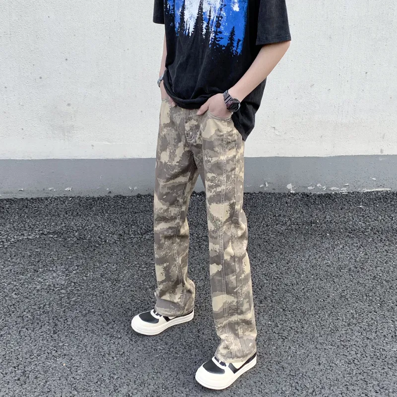 WELTER EXPERIMENT Jeans Men's Desert Camouflage-3