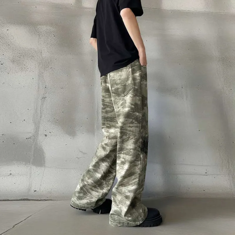 TESTUNG Jeans Unisex Camouflage-5
