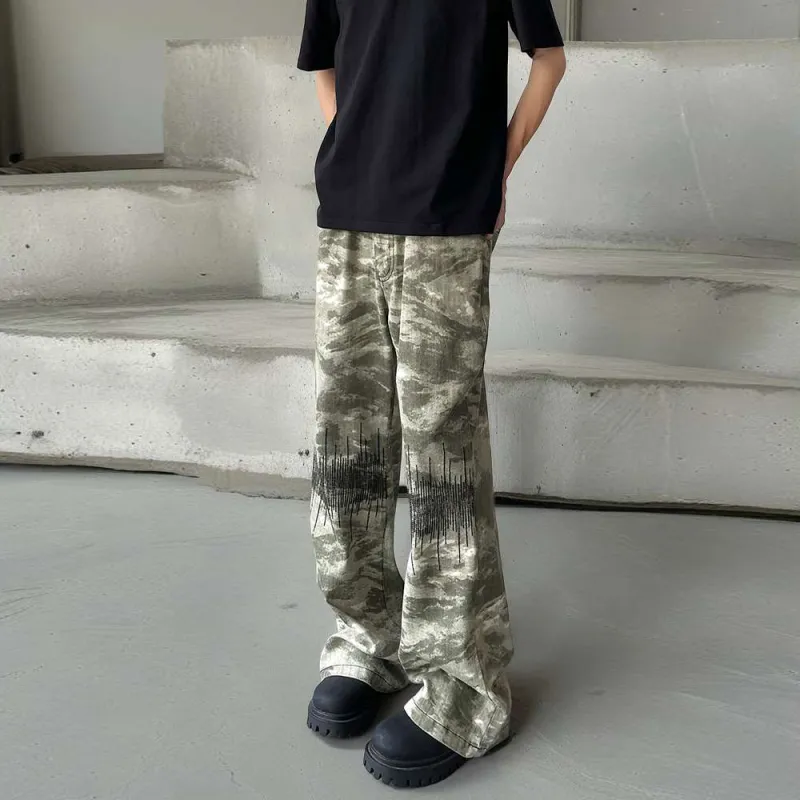 TESTUNG Jeans Unisex Camouflage-4