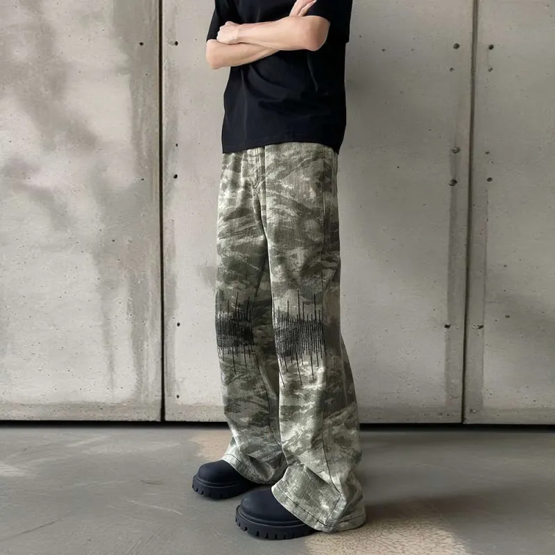 TESTUNG Jeans Unisex Camouflage-2