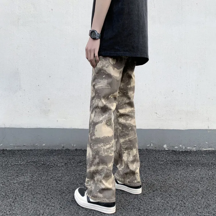 WELTER EXPERIMENT Jeans Men's Desert Camouflage-5