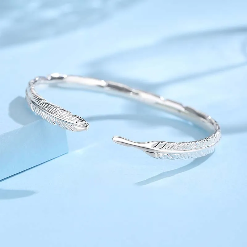 AKAK Sterling Silver Bangles Unisex-1