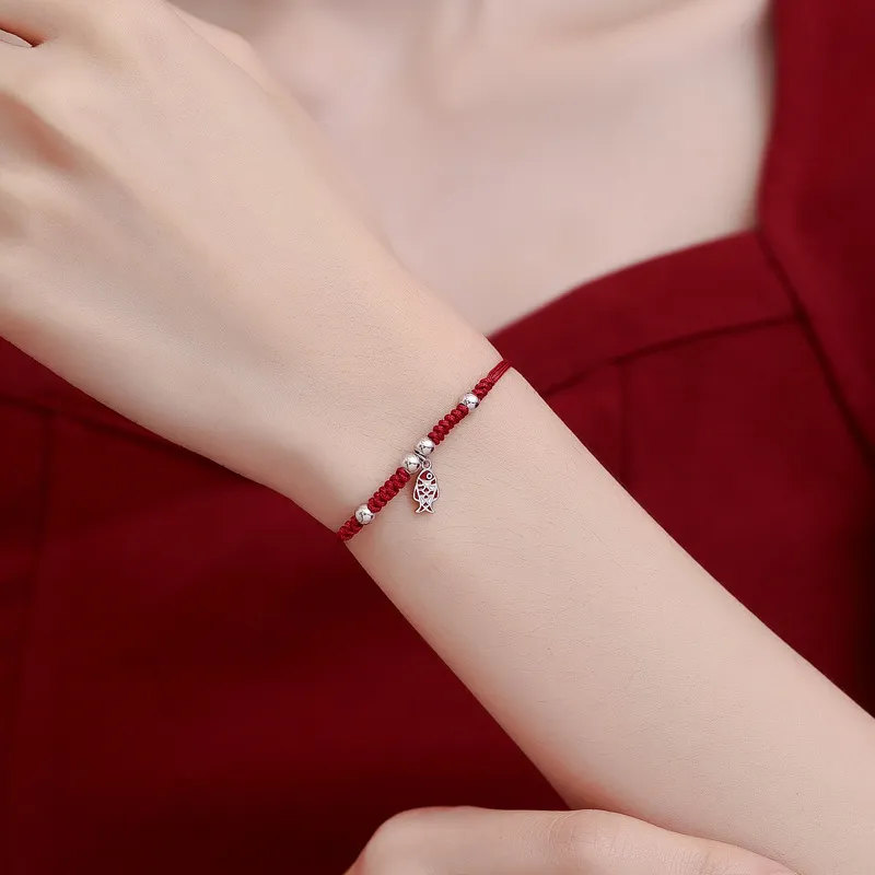 AKAK 925 Sterling Silver Bracelets Unisex-2