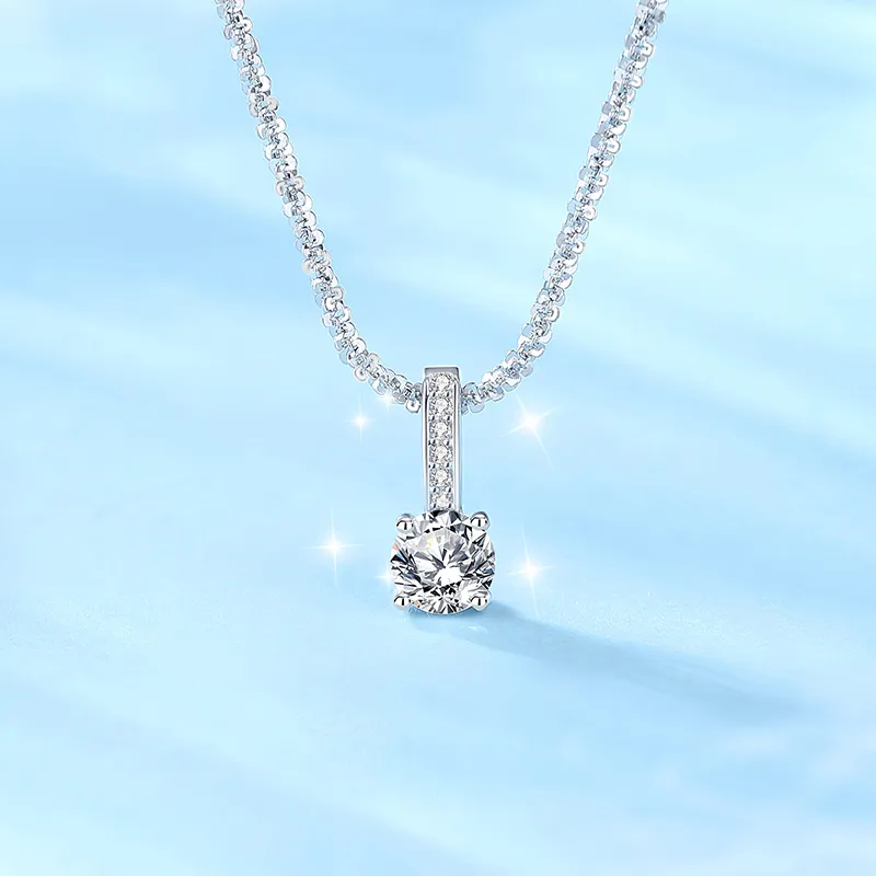 AKAK 925 Sterling Silver Necklaces Unisex-1