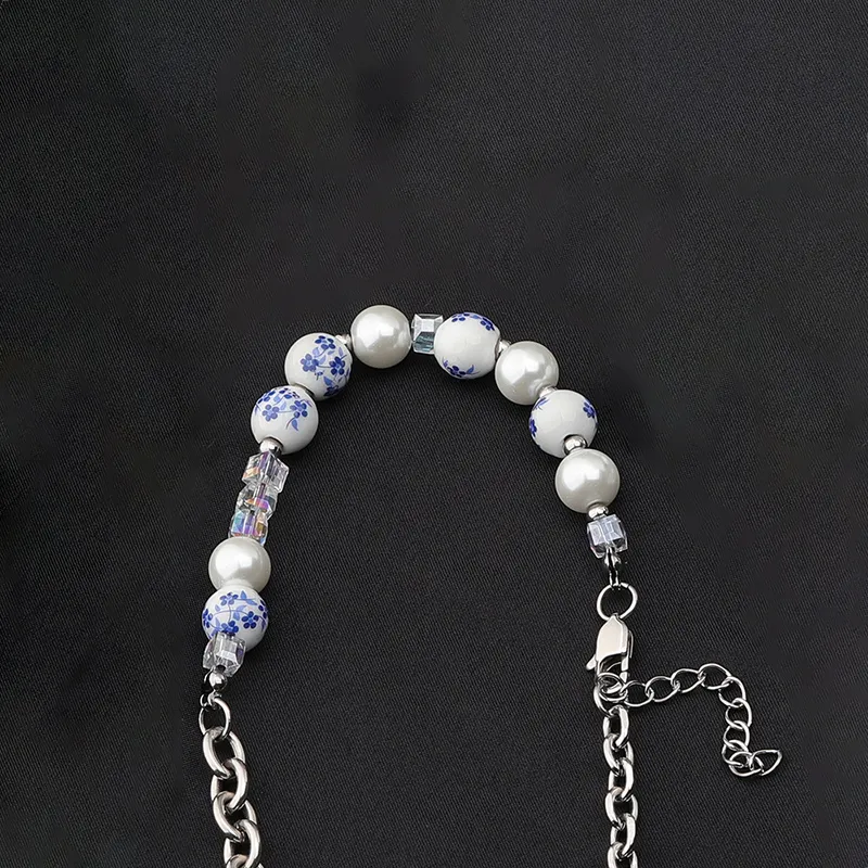 AKAK Titanium Steel Necklaces Unisex-2