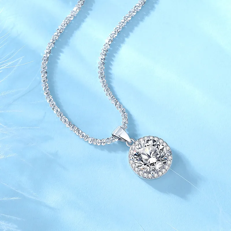 AKAK 925 Sterling Silver Necklaces Unisex-3