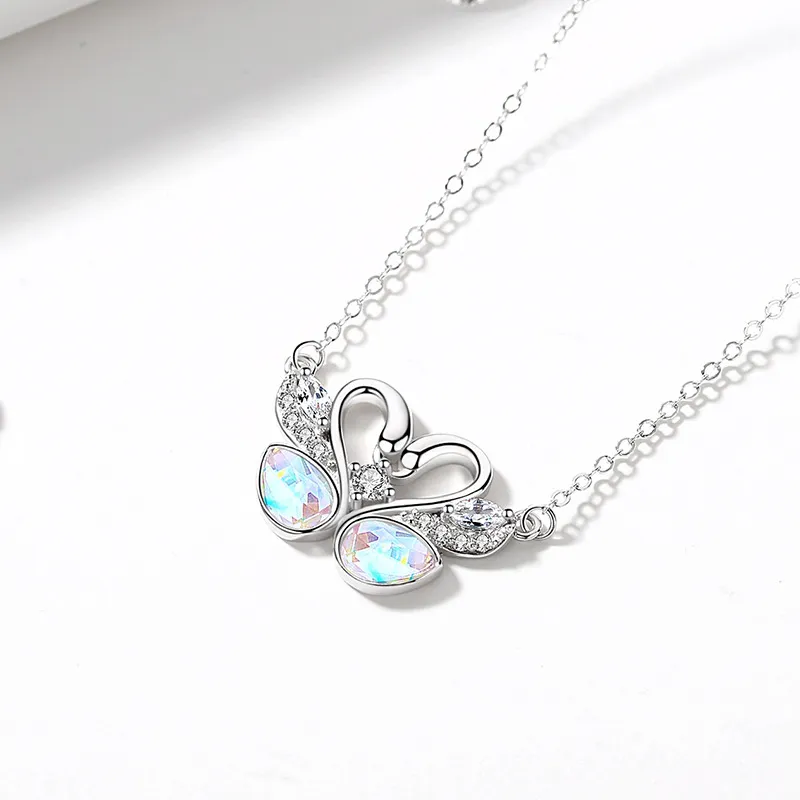 2801 S925 Silver Necklaces Women's-2