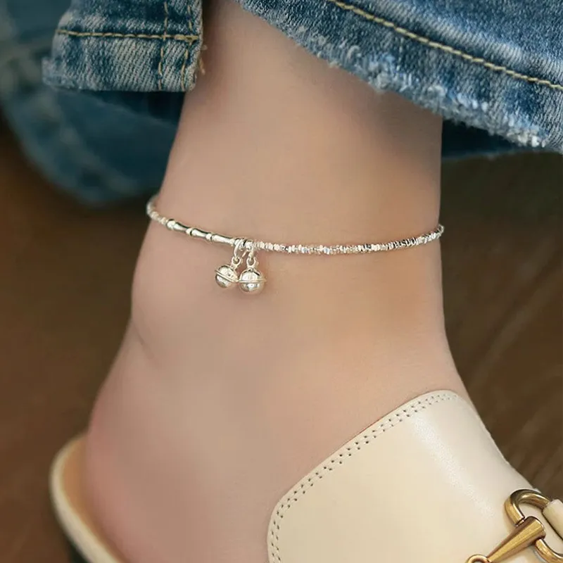 P&N S925 Silver Anklets Women's-3