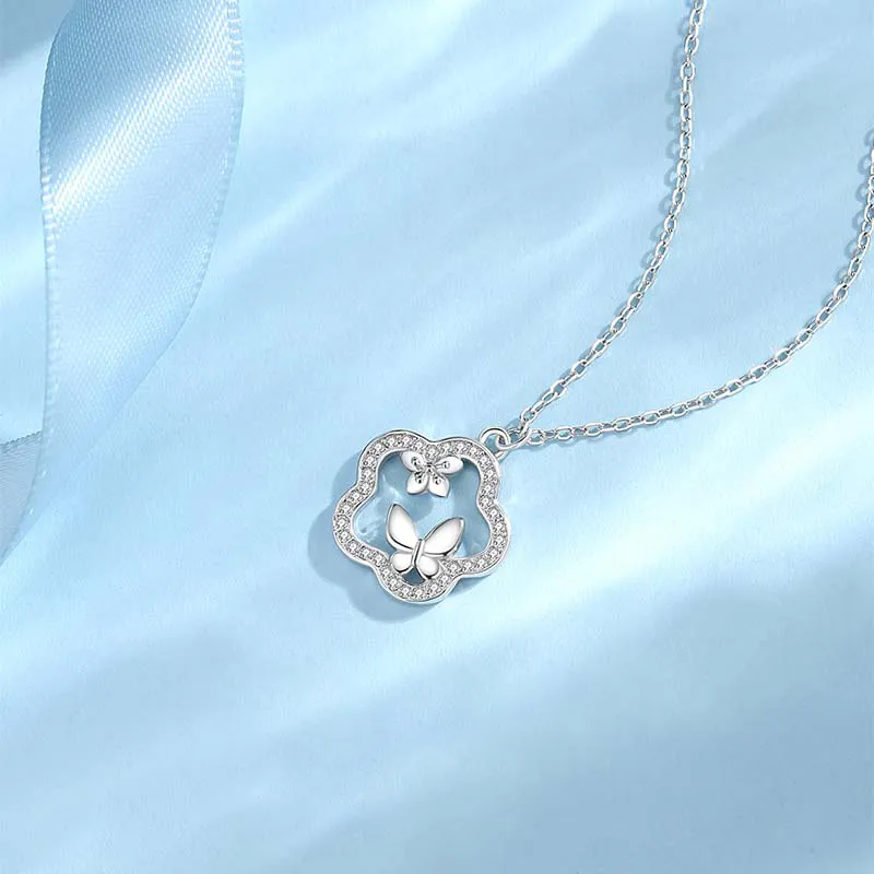 2801 S925 Silver Necklaces Women's-2