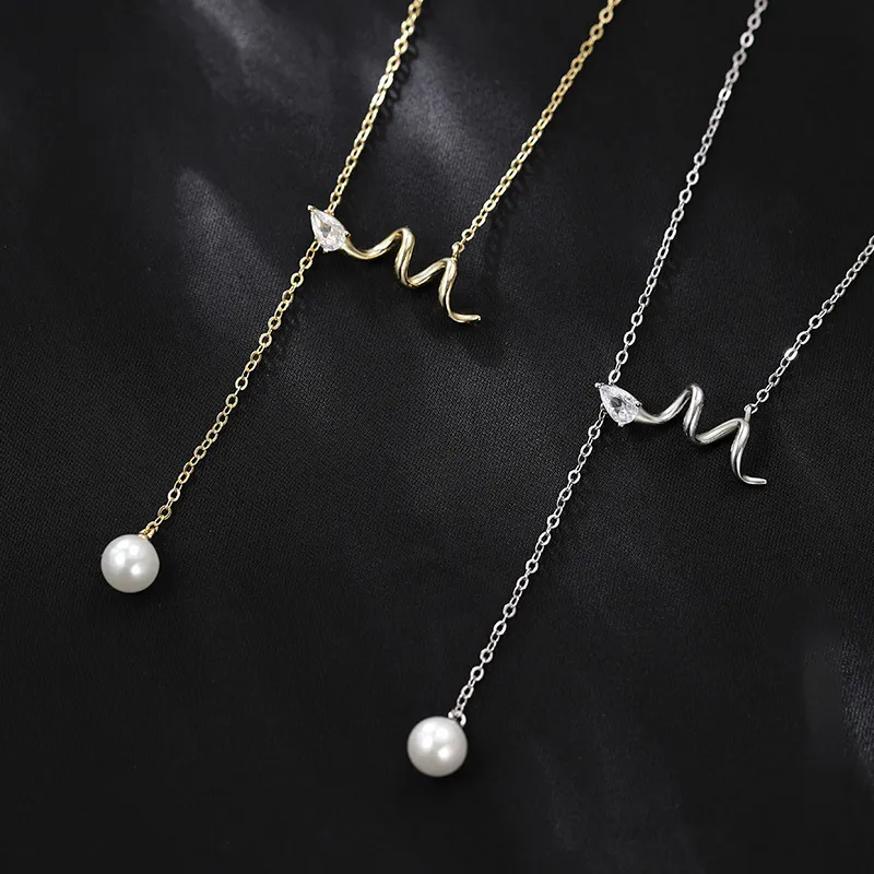 AKAK 925 Sterling Silver Necklaces Unisex-2