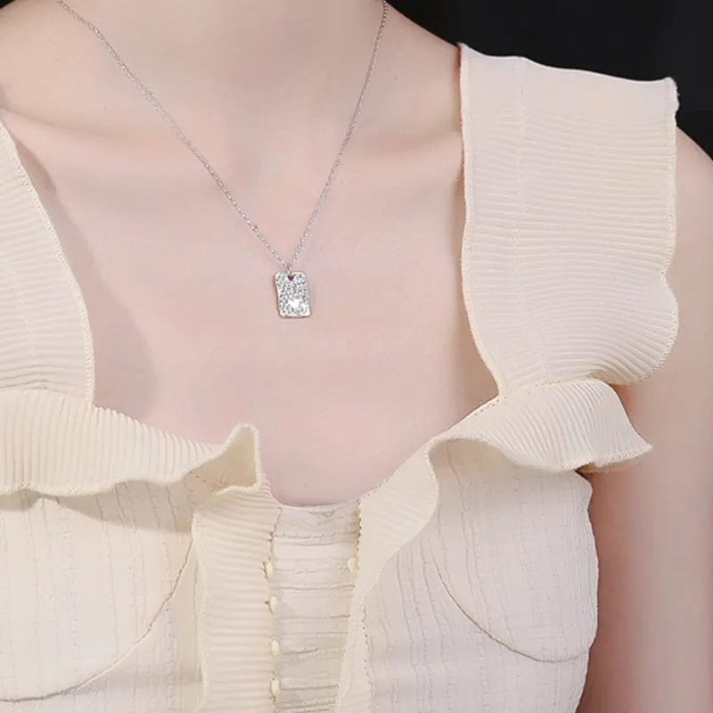 Merci&Merde 925 Sterling Silver Necklaces Unisex-1