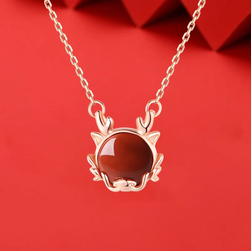 2801 Jade Necklaces Unisex-3