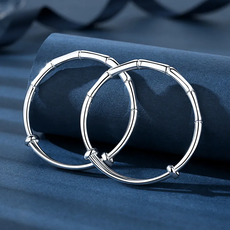 2801 Pure Silver 9999 Bangles Kids'-3
